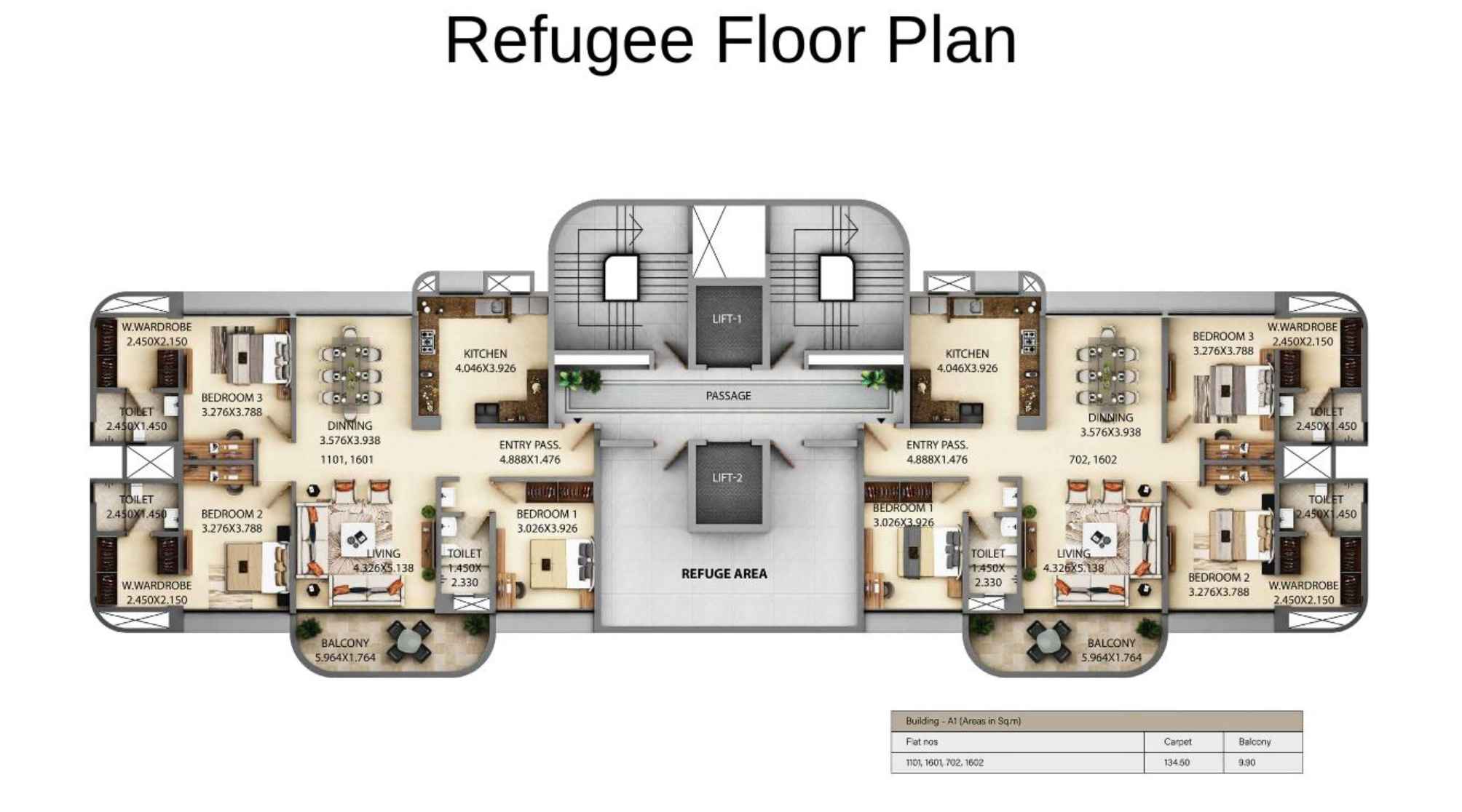 Kumar-Siddhachal-Refugee-Floor-Plan